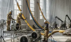 Structural drying team serving Oxnard, CA homes after water damage to prevent hidden moisture and mold