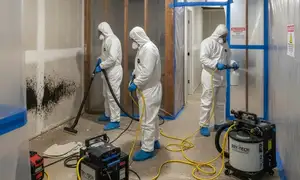 Mold remediation service widget for water damage restoration in Oxnard, CA